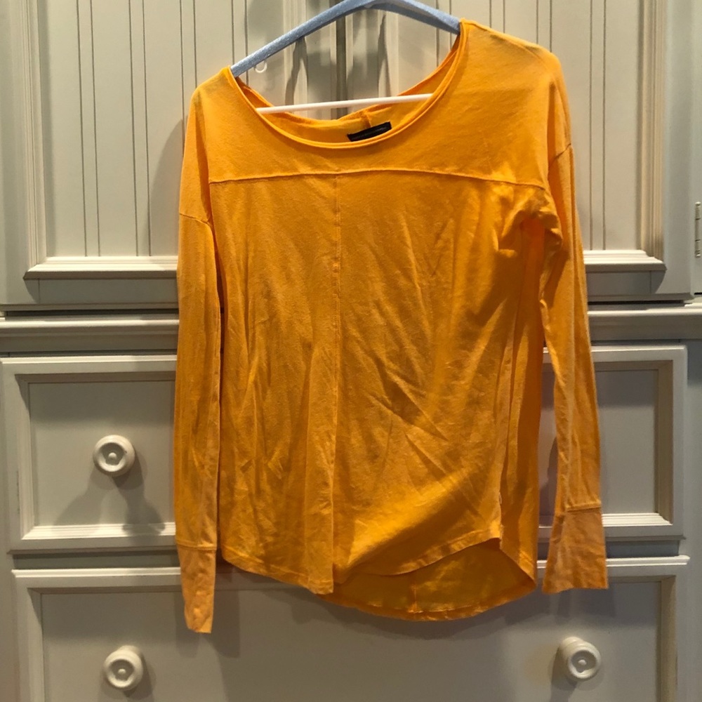 AE Yellow/Orange Plain Tee